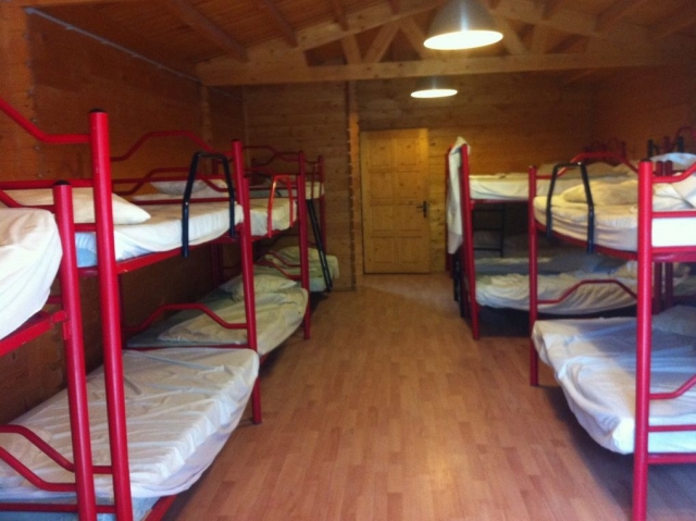  Beliches nos quartos 